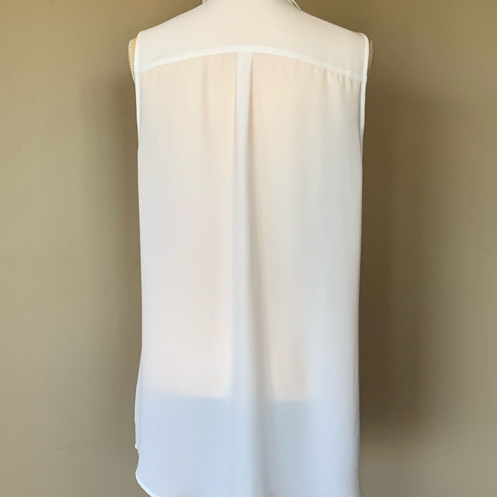 Express white sleeveless shirt, size Large - Picture 4 of 6